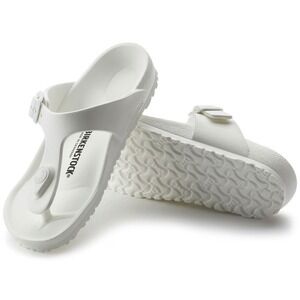 Birkenstock Gizeh Thong Sandals Slip On Flip Flops White EVA Size EU 38 / US L 7